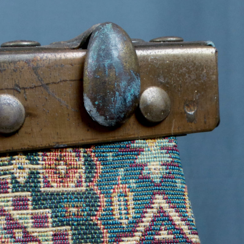 1960s Large Doctors Carpet Bag