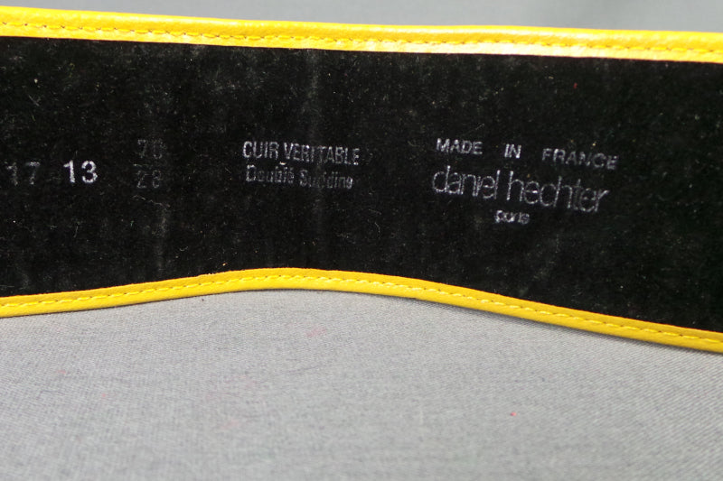 1980s Green Tapestry Waist Belt | Daniel Hechter | S