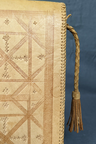 1930s Snakeskin Leather Travel Folder