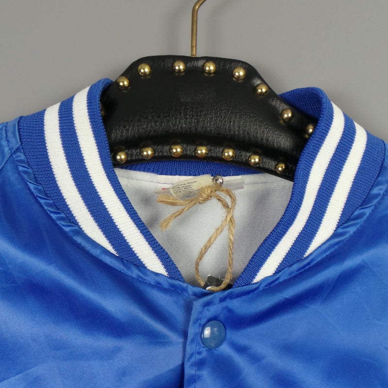 1980s Blue American Trucker Bomber | XL