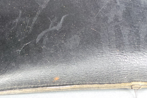 1970s Black Leather Satchel