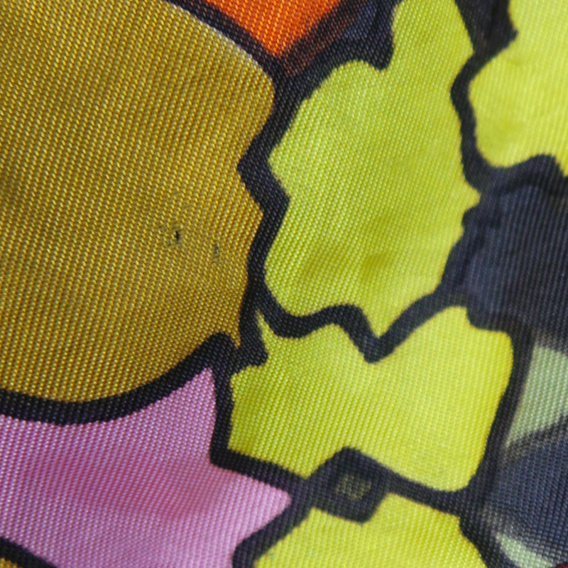 1960s Flower Power Pocket Square