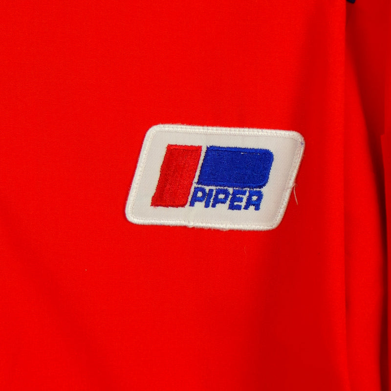 1960s Red Piper Pilots Flight Jacket | XL