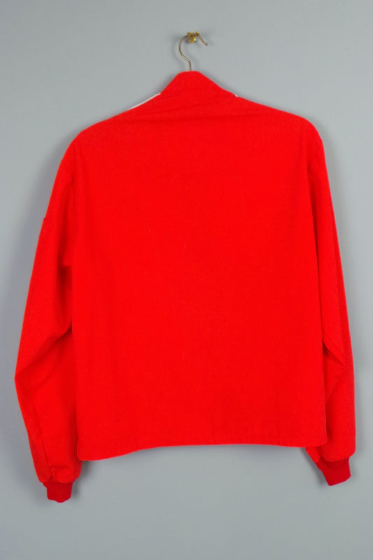 1960s Red Piper Pilots Flight Jacket | XL