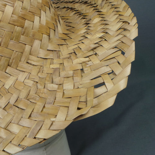 1970s Woven Palm Leaf Hat