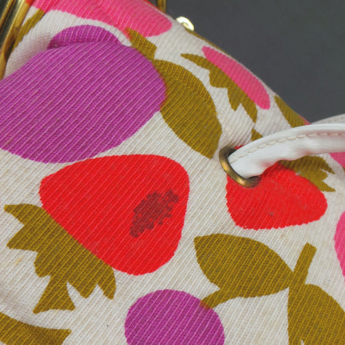 1960 Fruit Print Weekender Duffle Bag