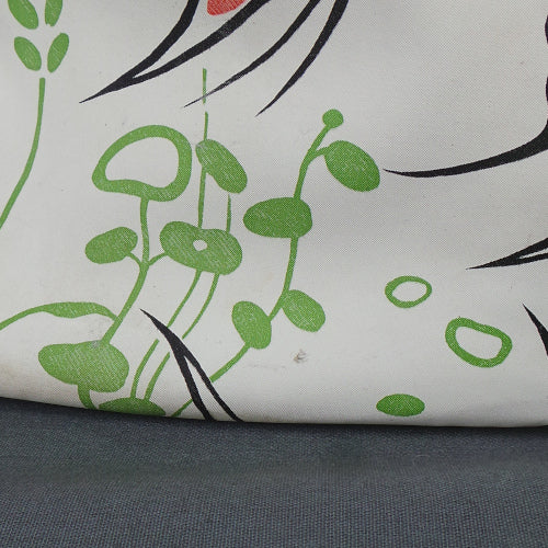 1950s White Tropical Fish Beach Bag