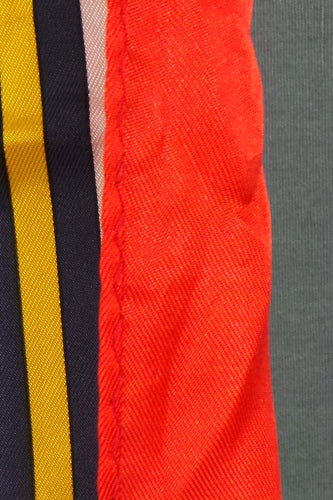 1970s Red, Purple and Yellow Scarf