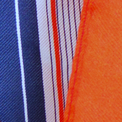 1980s Red and Blue Seagull Yacht Print Scarf | Simrad