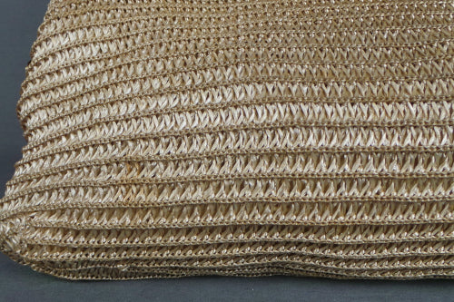 1970s Raffia Straw Frame Bag