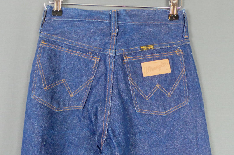 1970s Wrangler Blue Bell Denim Flares | 2XS