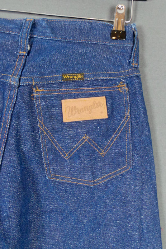 1970s Wrangler Blue Bell Denim Flares | 2XS