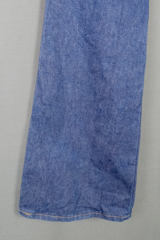 1970s Wrangler Blue Bell Denim Flares | 2XS