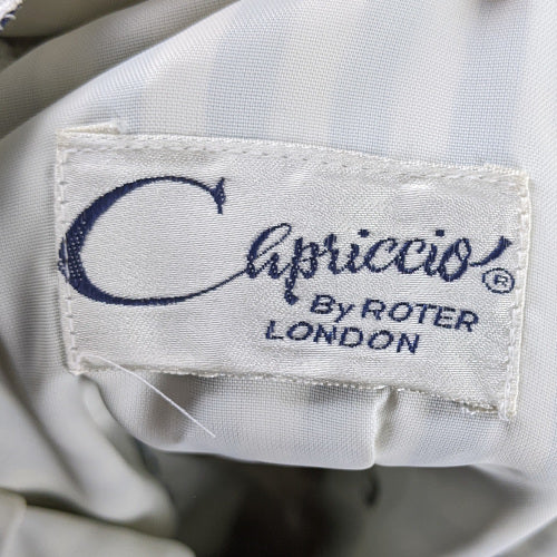 1970s Blue White Stripe Frontier Dress | Capriccio | S