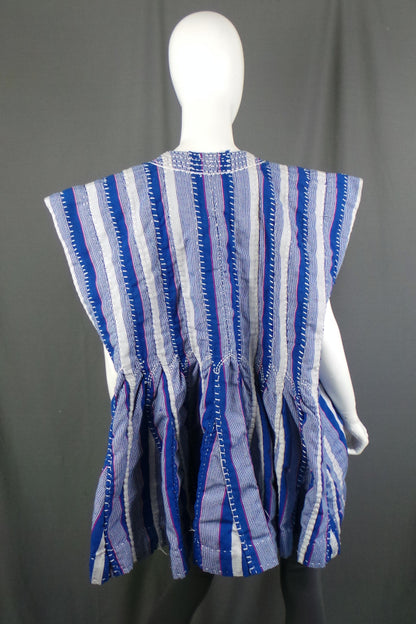 1970s Traditional Ghanian Smock Style Top, 60in Bust