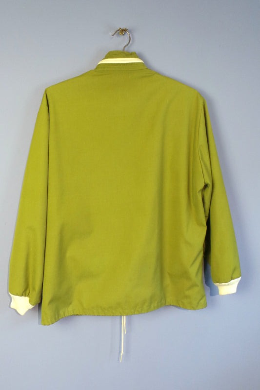 1950s 'Pin Hi' Sage Green Golfing Jacket | Arrow | 2XL