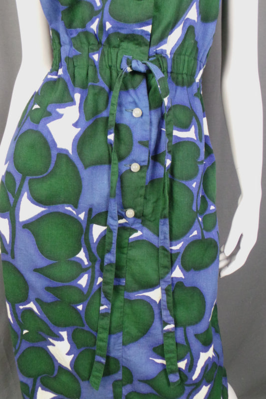 1960s Purple and Green Wiggle Dress | Elita | L