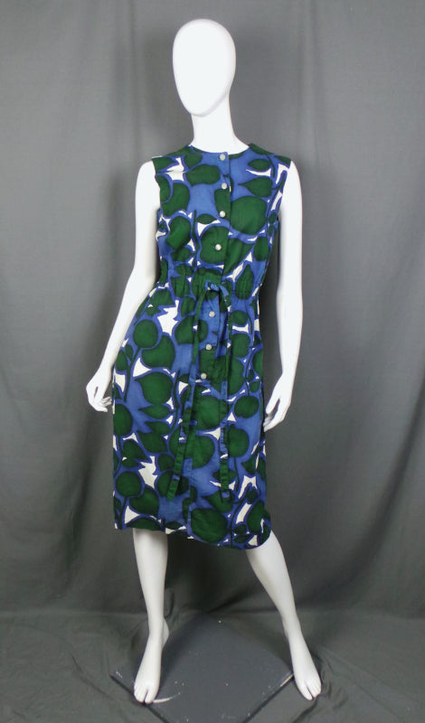 1960s Purple and Green Wiggle Dress | Elita | L