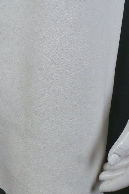 1960s White 'Cold Shoulder' Mini Dress | Polly Peck | S