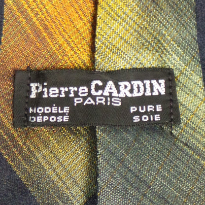 1980s Black Ombre Silk Tie | Pierre Cardin