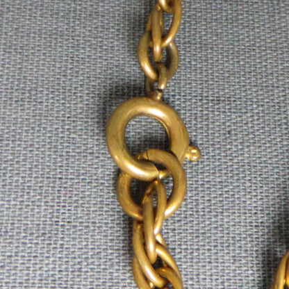 1970s Large Roman Style Gold Medallion