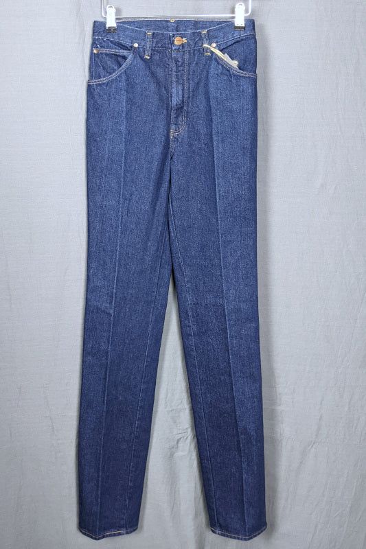 1960s Deadstock Cowboy Dark Denim Jeans Vintage Wrangler