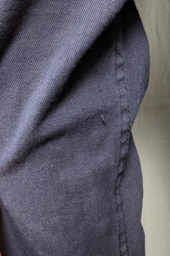 1960s Dark Blue Cotton Utility Dungarees | XL