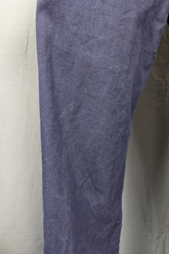 1960s Dark Blue Cotton Utility Dungarees | XL