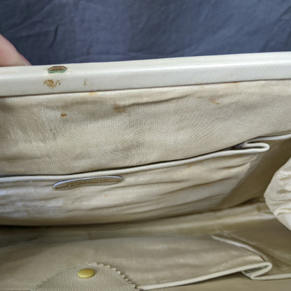 1960s Cream and Faux Bakelite Handle Bag