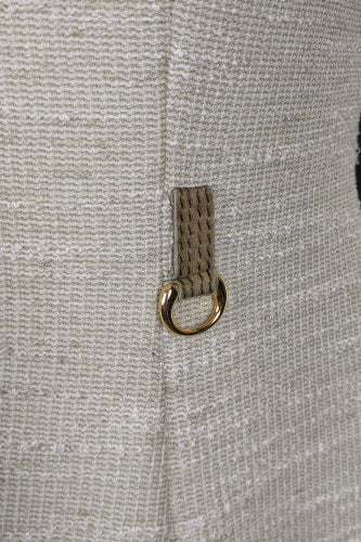 1970s Pistachio Flax Dress | Lerose | M