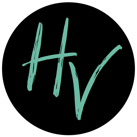Honeykins Vintage Round black mint HV Logo