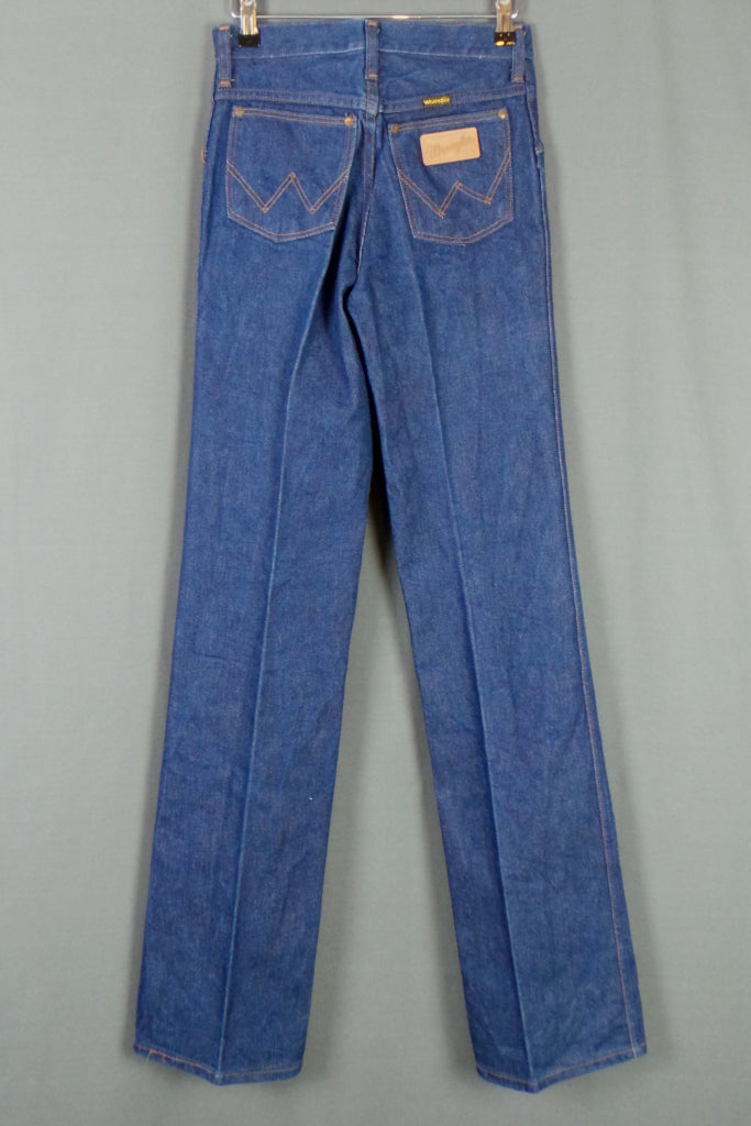 Wranglers store blue jeans