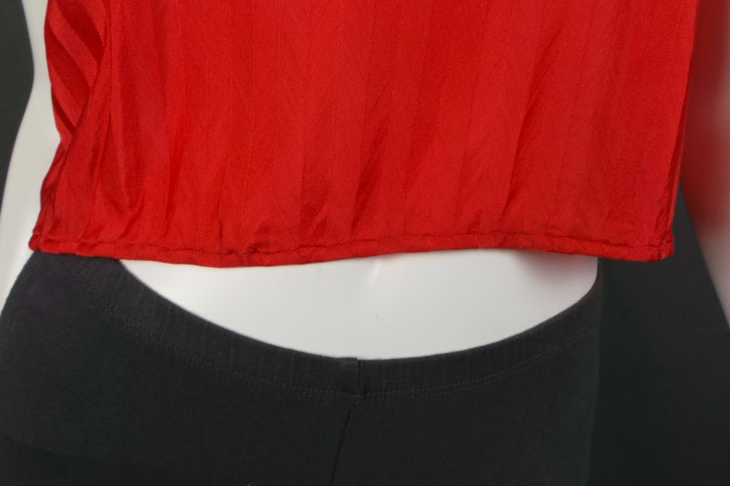1930s Red Deadstock Cropped Cami | M