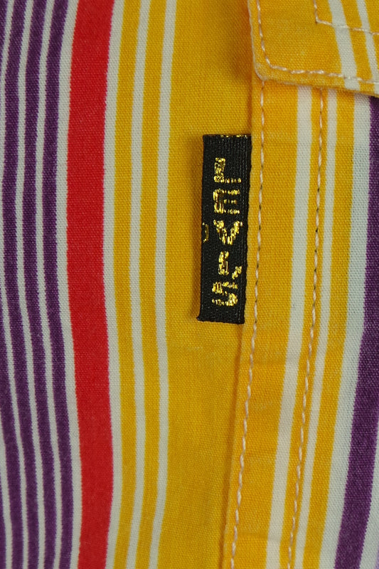 1960s 'Big E' Striped Western Style Shirt, by Miss Levis, 40in 