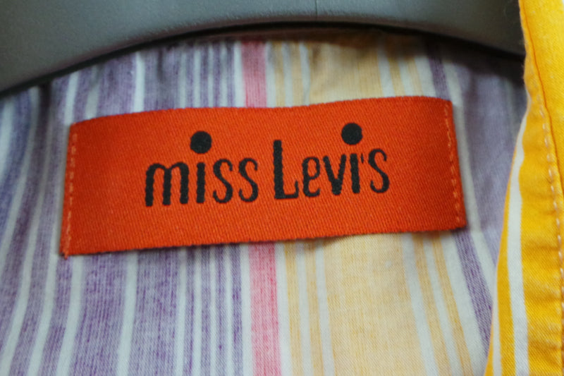 1960s 'Big E' Striped Western Shirt | Miss Levis | L