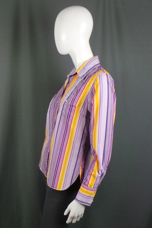 1960s 'Big E' Striped Vintage Western Shirt | Miss Levis