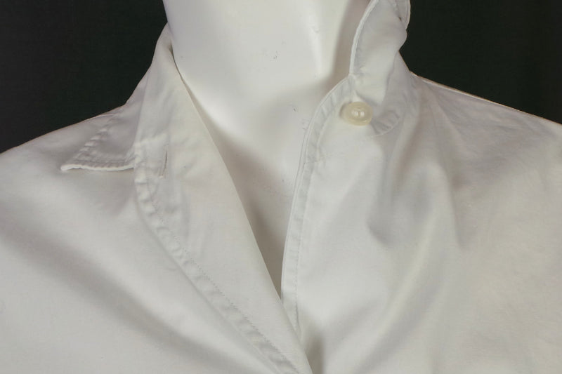 1950s White Customised Bowling Shirt, 'Victors 610', 40in Bust