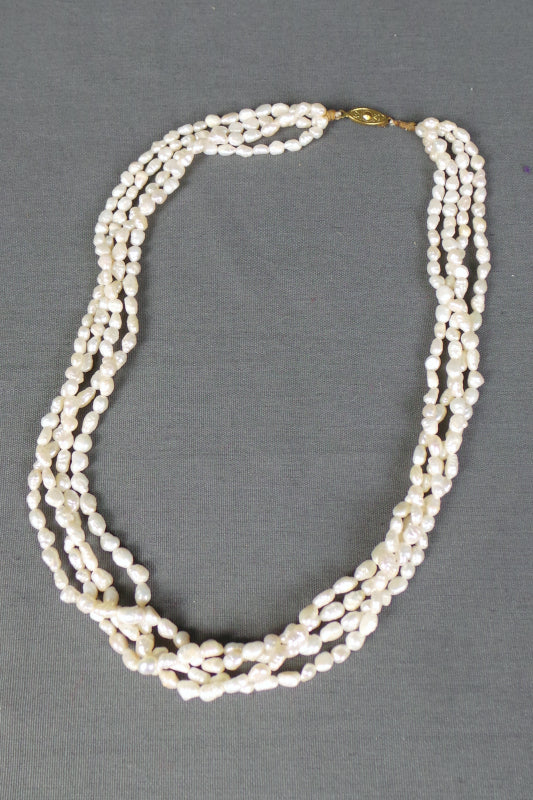 Antique freshwater pearls 70in outlets strand