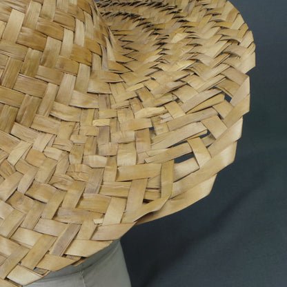 1970s Woven Palm Leaf Hat