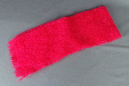 1960s Bright Pink Mohair Scarf