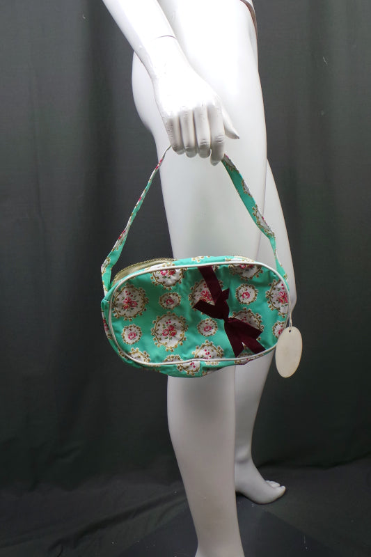 1960s Floral Cottagecore Make Up Bag