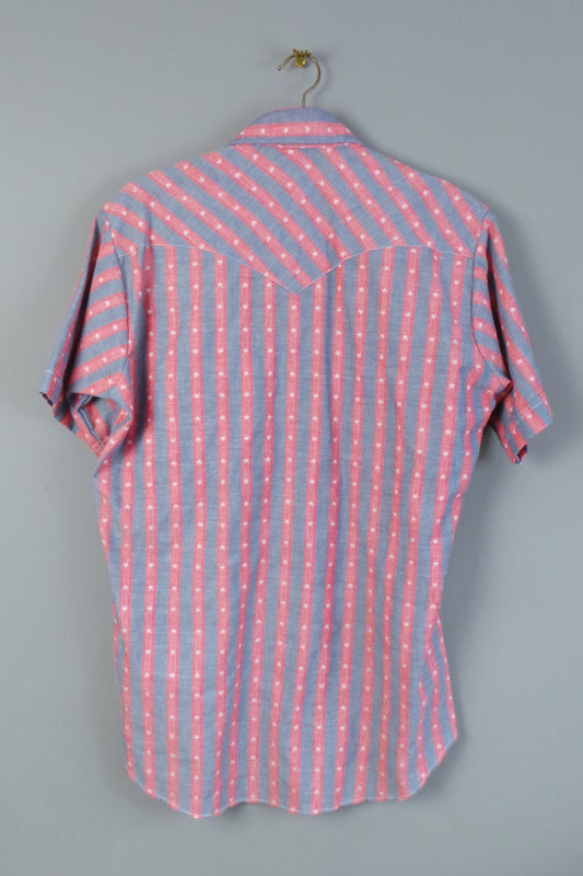 1980s Stars and Stripes Vintage Western Shirt | Ruddock