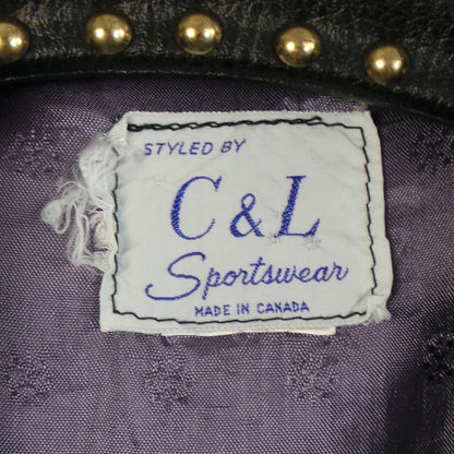 1960s Light Blue Safari Style Jacket, by C&L Sportswear, 48in Chest