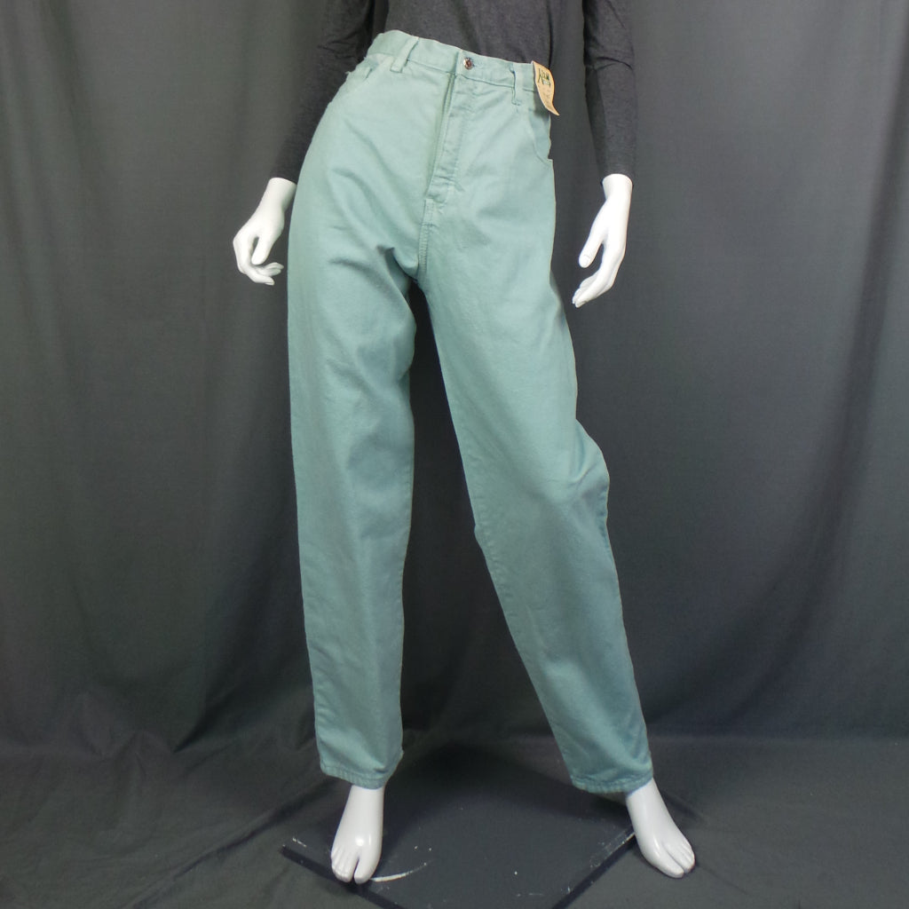 1980s Mint Crop Vintage Denim Jeans