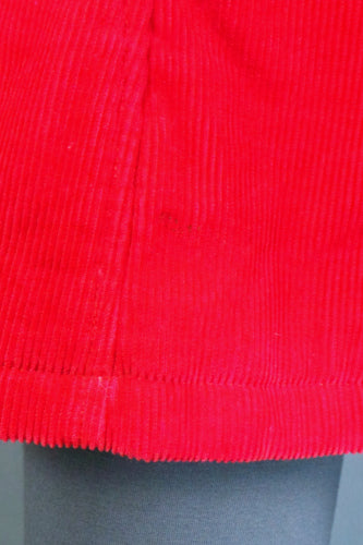 1970s Red Cord Stripe Jacket | L