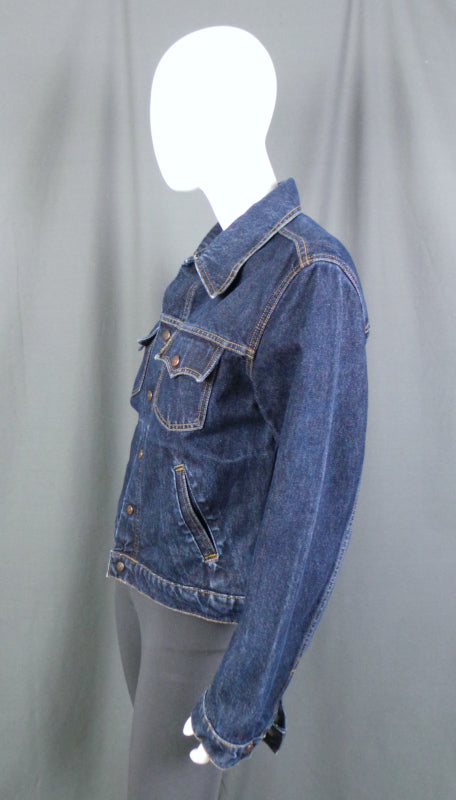 1970s Levis Orange Tab Dark Denim Jacket | L – Honeykins Vintage