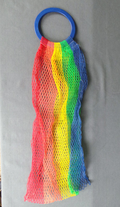 1960s Rainbow Stripe Tote Bag