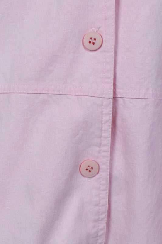 1980s Marshmallow Pink Cotton Boilersuit | 2XL