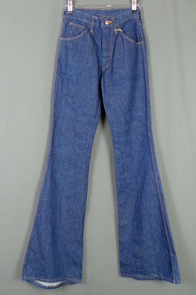 1970s Wrangler Blue Bell Denim Flares | 2XS